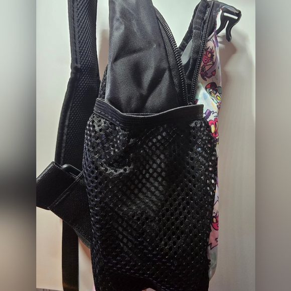 Helluvaboss Pattern Sling Bookbag / Crossbody Backpack- New - Blitz Stolas Fizz - Picture 5 of 9